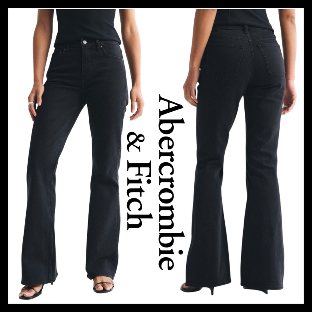 Abercrombie & Fitch New York the Flare Ultra High-Rise Jeans Size (29) Like NEW